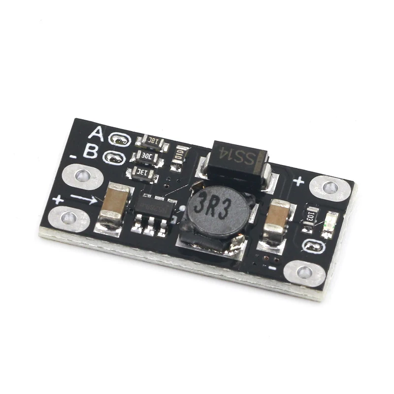 Мини DC повышающий преобразователь 3V 3 2 V 7 5V 9V 12V Напряжение Регулятор модуль платы