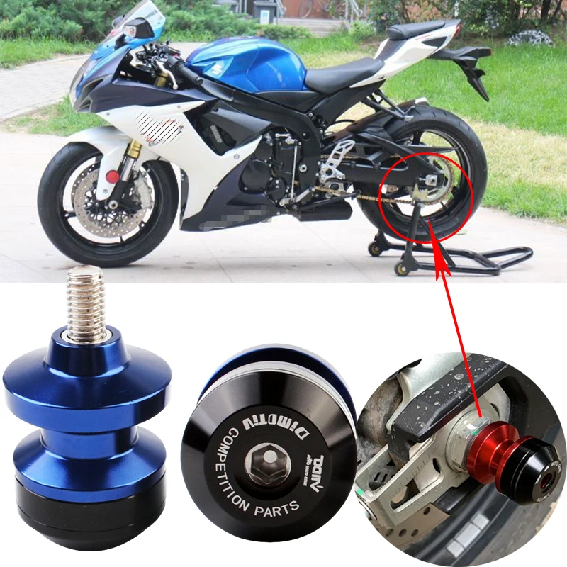 Мотоциклетные аксессуары алюминиевые катушки с ЧПУ для слайдеров винты SUZUKI GSX-R 600