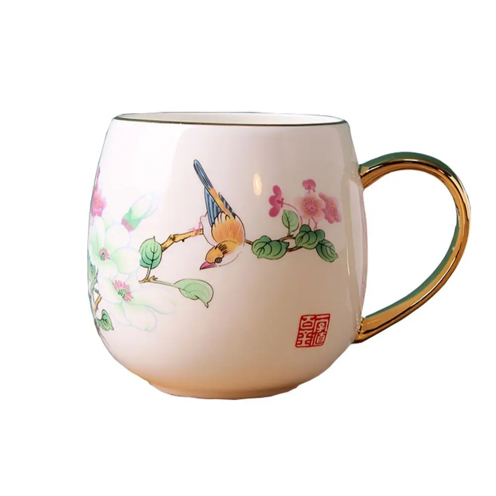 Посуда для напитков из костяного фарфора в китайском классическом дизайне