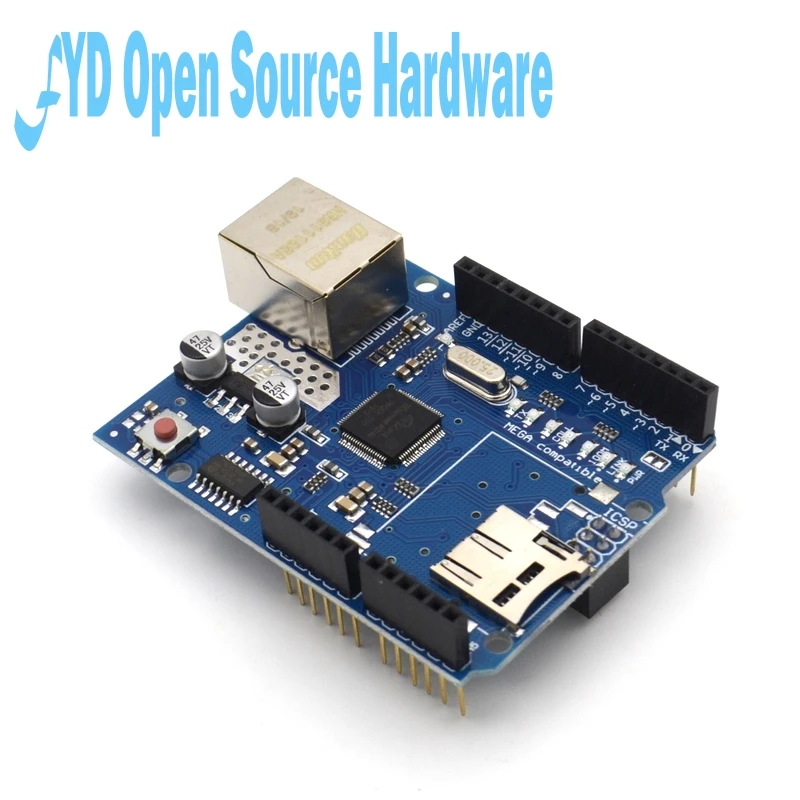 1 шт. Щит Ethernet щит W5100 R3 Mega 2560 1280 328 UNR макетная плата для|development board|ethernet shielduno r3 |