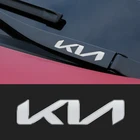 Металлическая Эмблема, автомобильные декоративные наклейки, светоотражающие наклейки на окна автомобиля для KIA K3 K5 Sorento Sportage Rio, автомобильные аксессуары