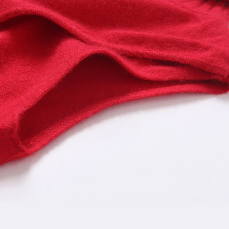 

women's long section was thin turtleneck sleeveless pullover knitted vest solid color cashmere long sleeve sweater coat vest