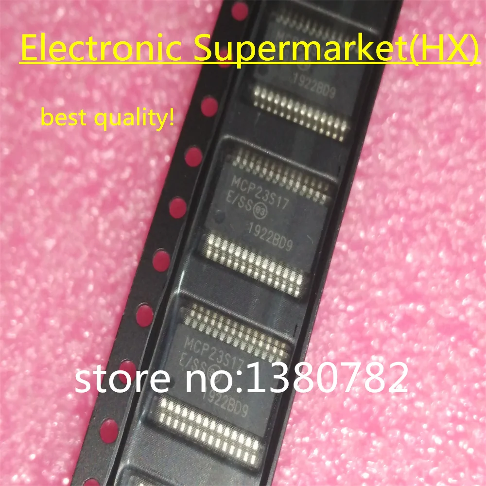 

Free Shipping 50pcs/lots MCP23S17-E/SS MCP23S17 SSOP-28 IC In stock!