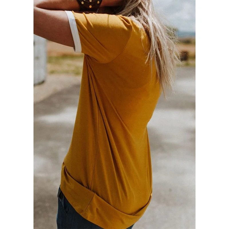

Plus Size Women T-Shirt Summer Short Sleeve tops tee Bring On The Sunshine T-Shirt 2019 Femme Harajuku t shirt Ladies Tops Tee