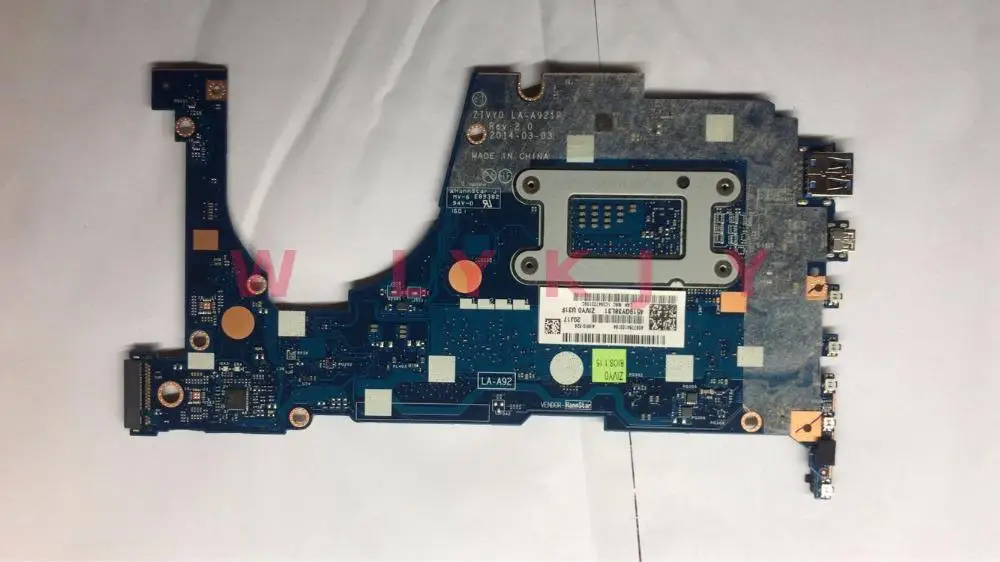 KTUXB Lenovo ZIVY0 LA A921P материнская плата для ноутбука YOGA 2 13 ноутбук процессор i5 4210U 8G RAM
