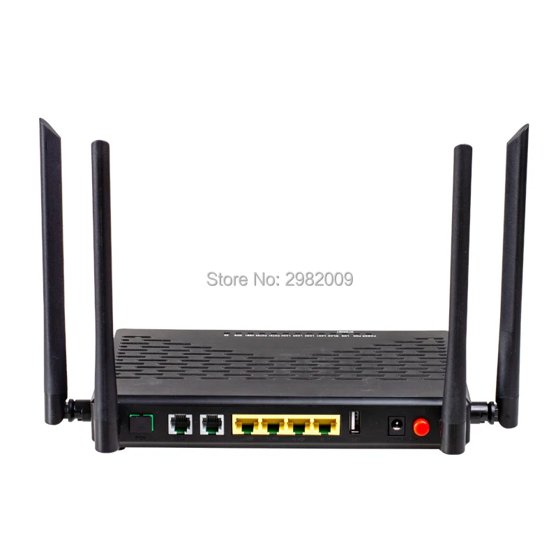 Двухдиапазонное оборудование Ftth ONU HGU 4GE 2 Pots Wi-Fi 4G 1 USB EPON GPON KEXINT с поддержкой для |
