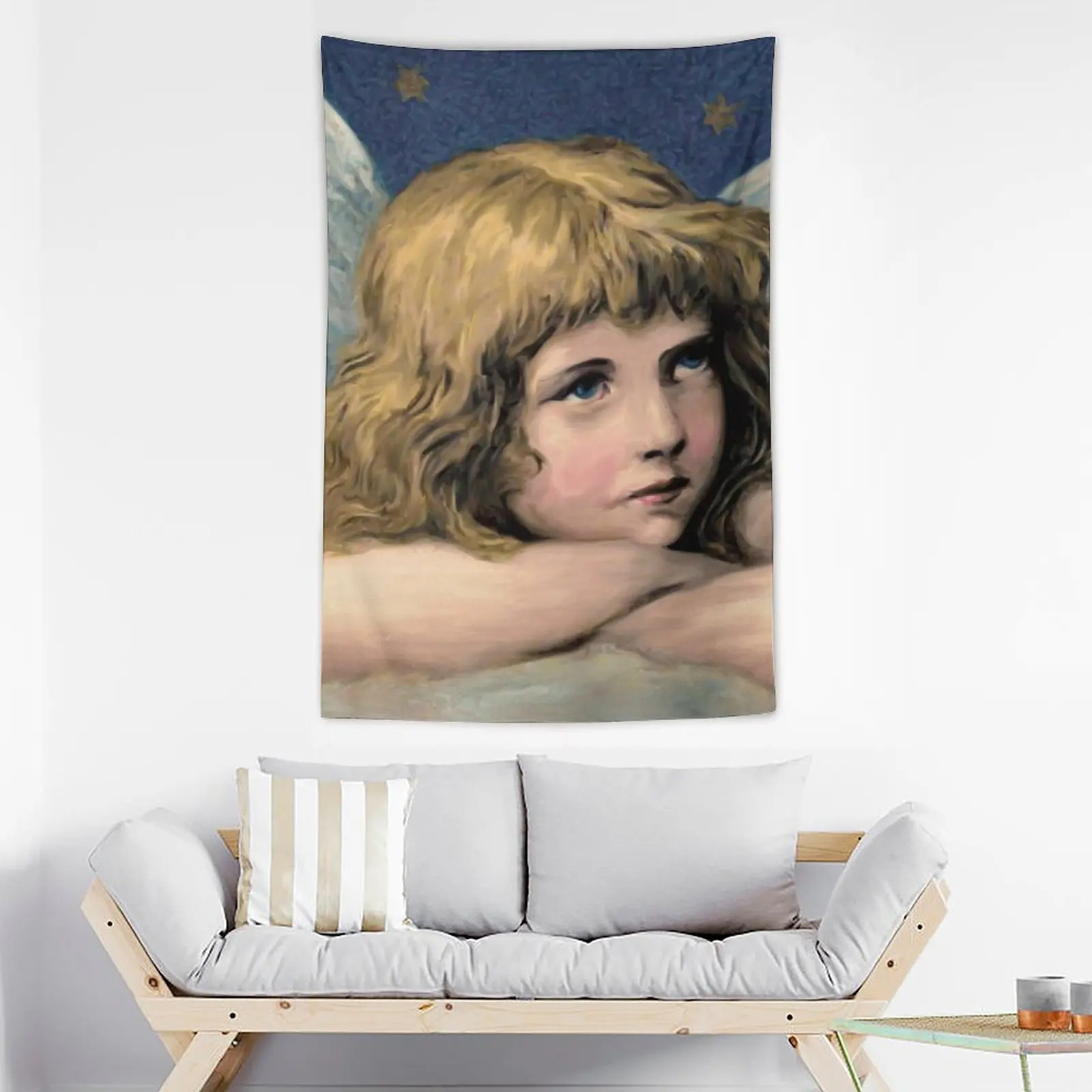 Гобелен ангел крылья украшение для дома настенное комнаты художественный 3D узор