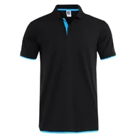 mens t shirt summer classic cotton short sleeve tee shirt men casual solid tshirts tops male business golf t shits