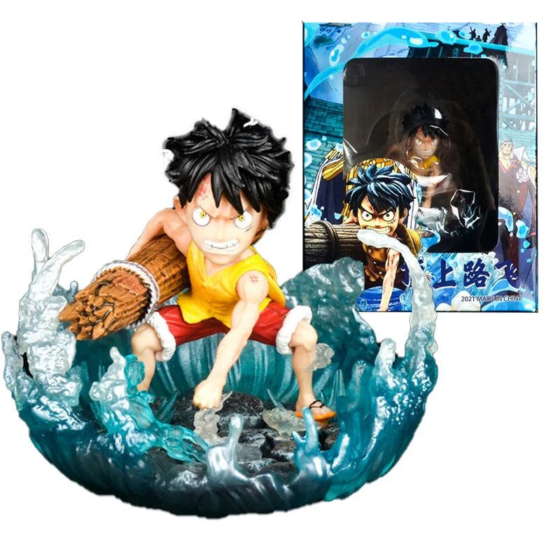 

One Piece Monkey D. Luffy Glowing Effect Action Figure Toys Action Figures Anime Figure Collection Model Toy Doll Pvc About 9Cm