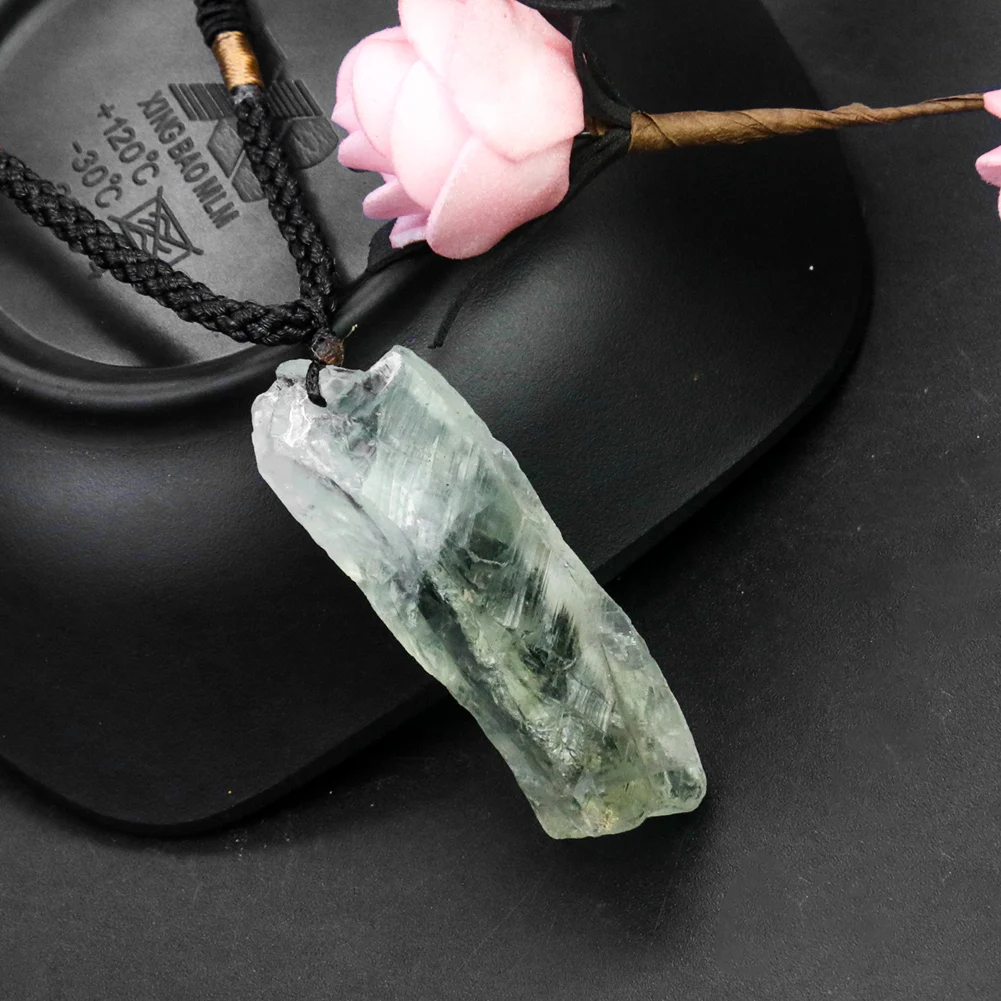 

Натуральный драгоценный камень Orgone, белая Хрустальная костная колонна, кварцевое ожерелье, подвески, камень, зубы, неправильное ожерелье из...