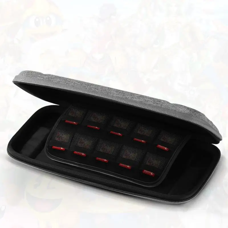 Портативная Жесткая Сумка для хранения EVA дорожная сумка переноски чехол Nintendo