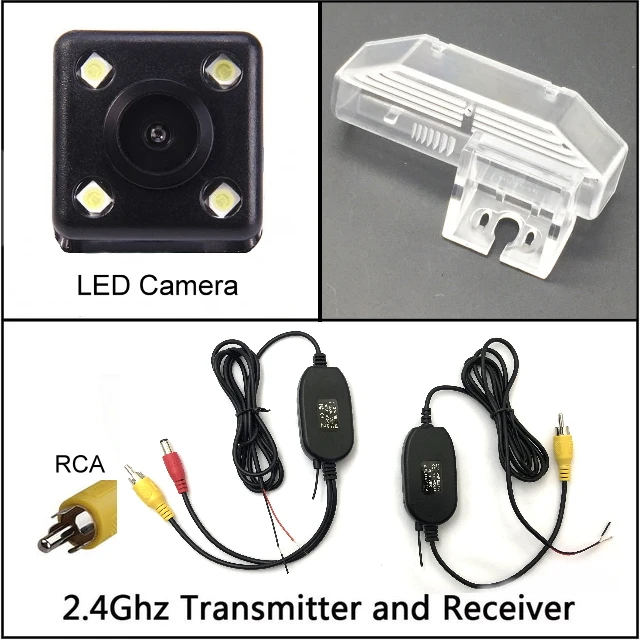 wireless n 4 LED Для Mazda RX-8 RX 8 RX8 2003~ 2012 Камера заднего вида камера заднего вида Автомобильная камера заднего вида HD CCD авторегистратор ночного видения - Название цвета: wireless n 4 LED