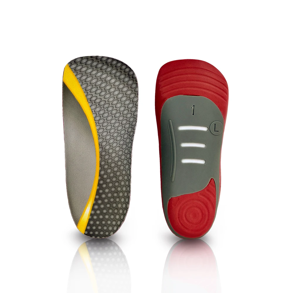 Men Orthotic Insoles Arch Support Half Inserts For Women Sporty Shoes TPU Cushion Orthopedic Health Foot Care Heel Massage Pads