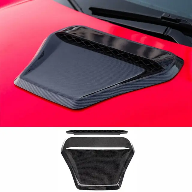 Car Car Hood Air Vent Cover Heat Resistance Bonnet Air Outlet Trim For
