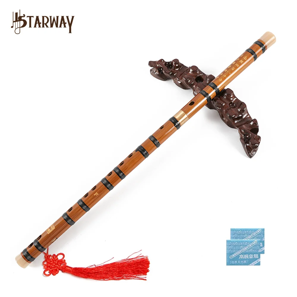 Древесная бамбуковая флейта STARWAY профессиональный инструмент для традиционной