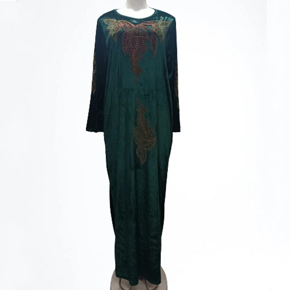 

African Dresses For Women Muslim Long Dress High Quality Length Fashion African Dress For Lady Maxi Dresses 2022 Africa Clothing
