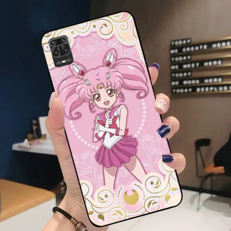 

Japan Anime Sailor Moon Princess Phone Case For Redmi 7 8 9 A K20 30 Pro Note 8 9 Pro 9s