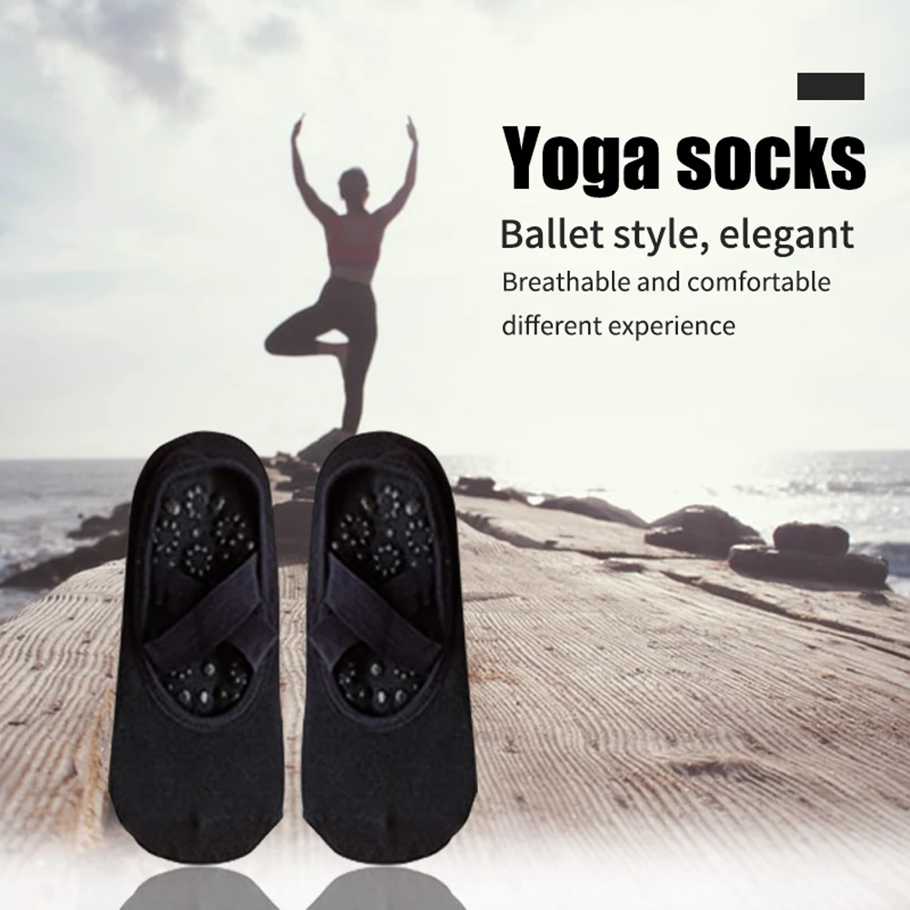 Женские силиконовые Нескользящие носки для занятий фитнесом и йогой