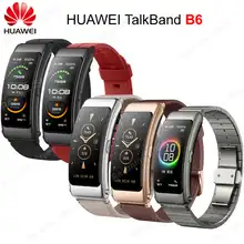 Bluetooth-гарнитура HUAWEI TalkBand B6 браслет 1 53 дюйма Kirin A1 BT 5 2 отслеживание пульса кислорода в крови анализ