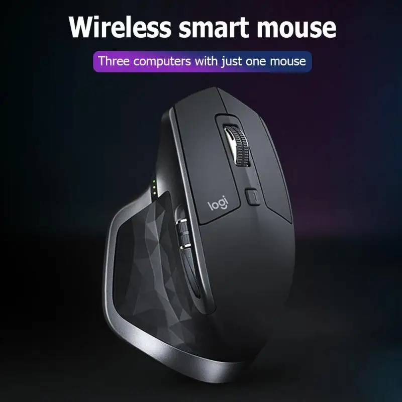 Мышь с разрешением 4000 dpi, 7 клавиш, USB, Bluetooth, лазерная, неограниченная, высокая точность, двойное соединение, беспроводная, игровая, макро
