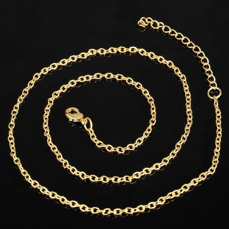 

Mother's Day Gift Creative Necklace 18K Gold Cute Animal Double Elephant Pendant Gold