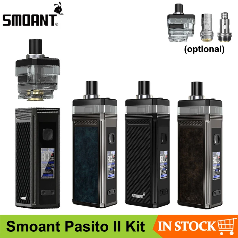Набор для вейпа Smoant Pasito II 2500 мАч с картриджем 6 мл | Электроника
