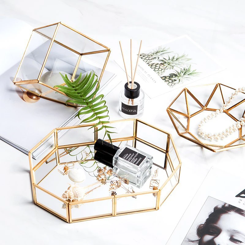 Стеклянный поднос для хранения в виде любящего сердца домашний декор обеденная тарелка ювелирных изделий