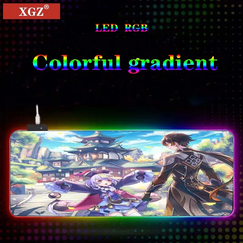 xgz аниме rgb игровая мышь геймер к
