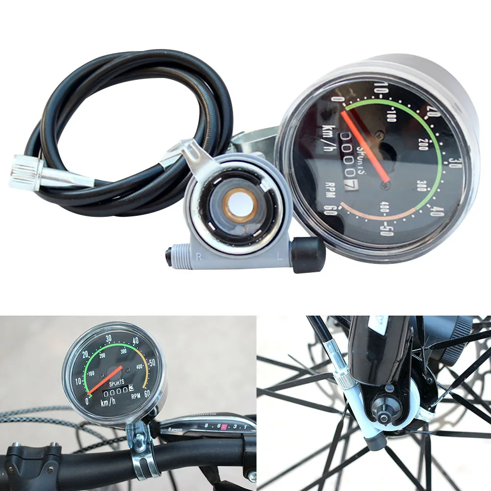 

Mountain Universal Professional Road Mechanical Meter Sports Bicycle Speedometer Stopwatch Outdoor Cycling Odometer Waterproof