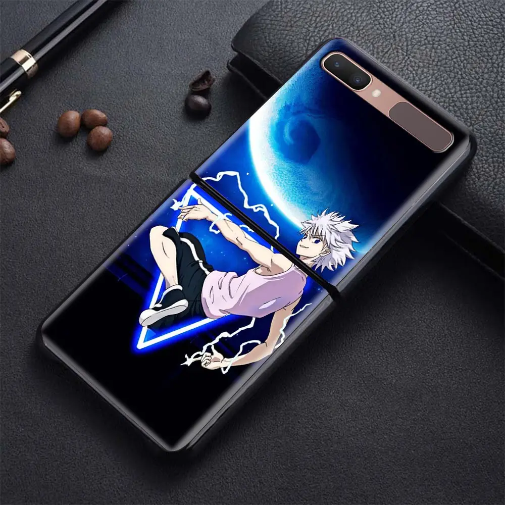 

Hunter X Hunter Anime For Samsung Galaxy Z flip Case Slim Protective Shell Shockproof Hard Cover Skin Smartphone Accessories