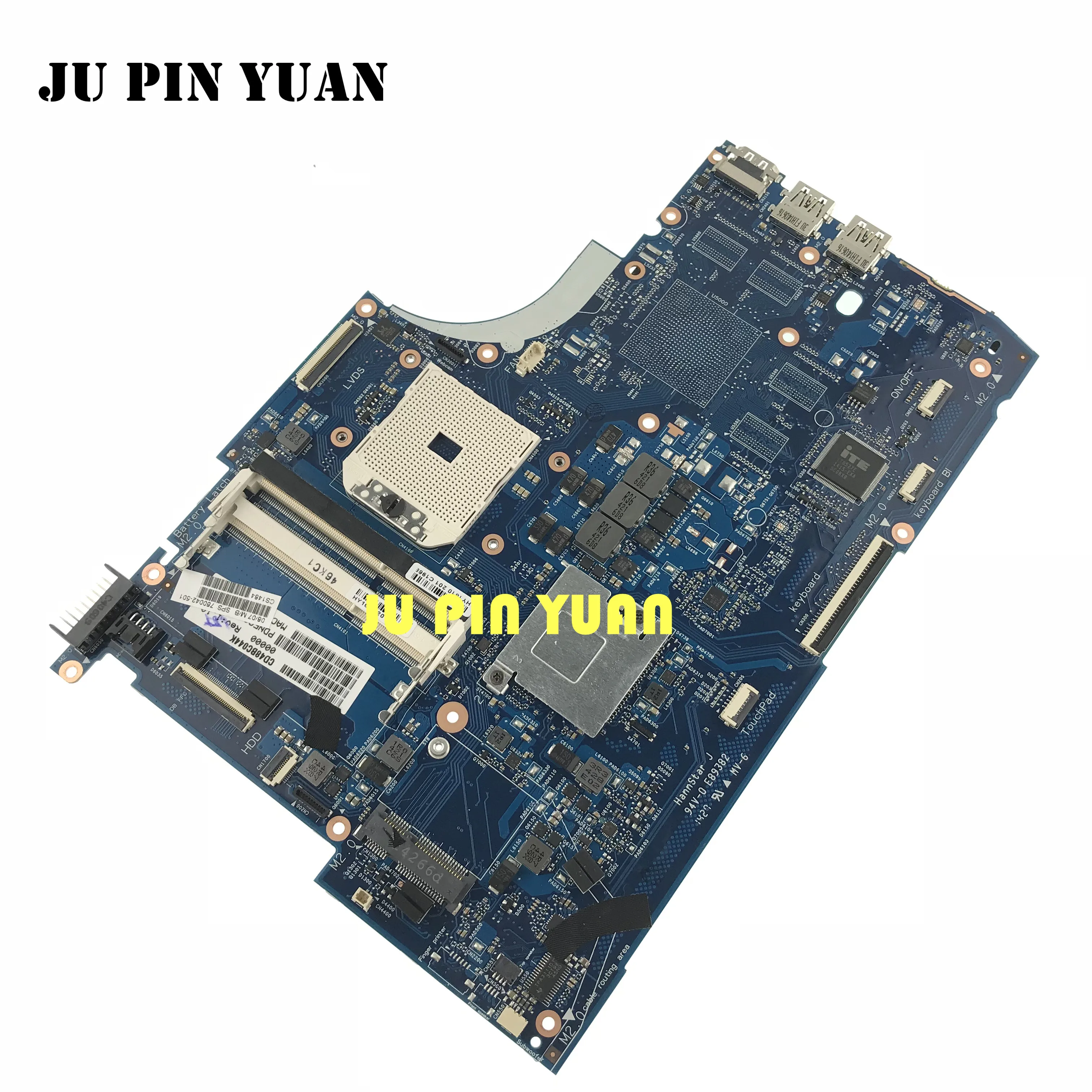 JU PIN YUAN 760042 001 501 для HP ENVY M6 N 15 J series Материнская плата A76M все функции 100% полностью