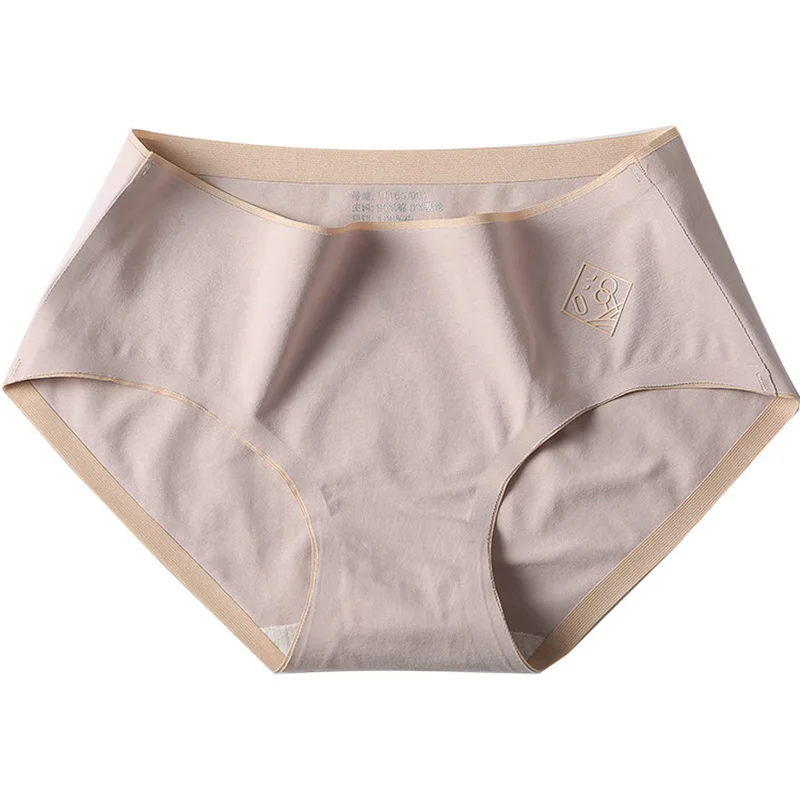 Light Gray Модные бесшовные трусики, женское нижнее белье, хлопковое женское комфортное нижнее белье, женские трусики, нижнее белье, Прямая поставка - Цвет: Light Gray