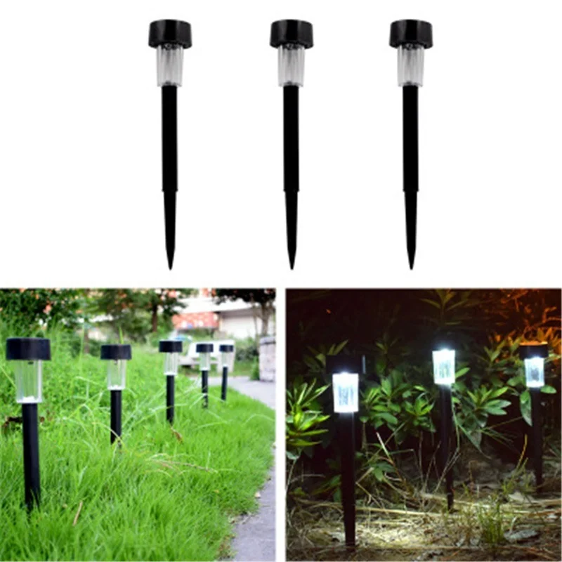 

Outdoors Led Solar Lights Outdoor Solar Led Lawn Lamps Street Lighting Luminaria For Garden Decoration Solar Powered Path Lights