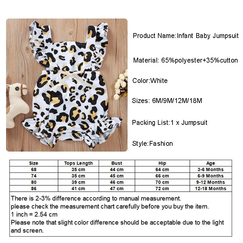 

2020 Summer Baby Girl Clothes White Print Sleeveless Jumpsuit One-Piece Fashion Outfit Toddler Girl Clothes Summer Rompers