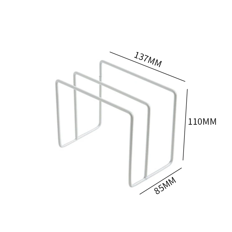 Металлическая разделочная доска рамка держатель для крышки кастрюли органайзер