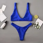 Для женщин Купальник бикини купальный костюм Купальники комплект нижнего белья пуш-ап пляжного отдыха комплект из двух предметов пляжный купальный костюм Лето 2021 Горячее предложение