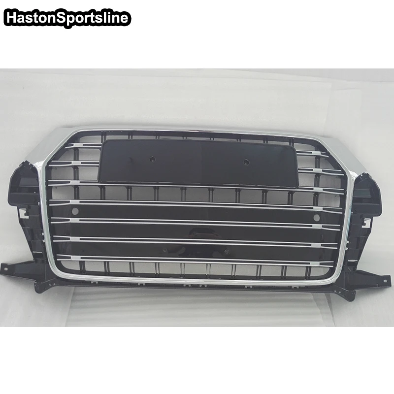 Для Audi Q3 Modified SQ3 Style Front Hood Центральная решетка Стайлинг автомобильной решетки 2016