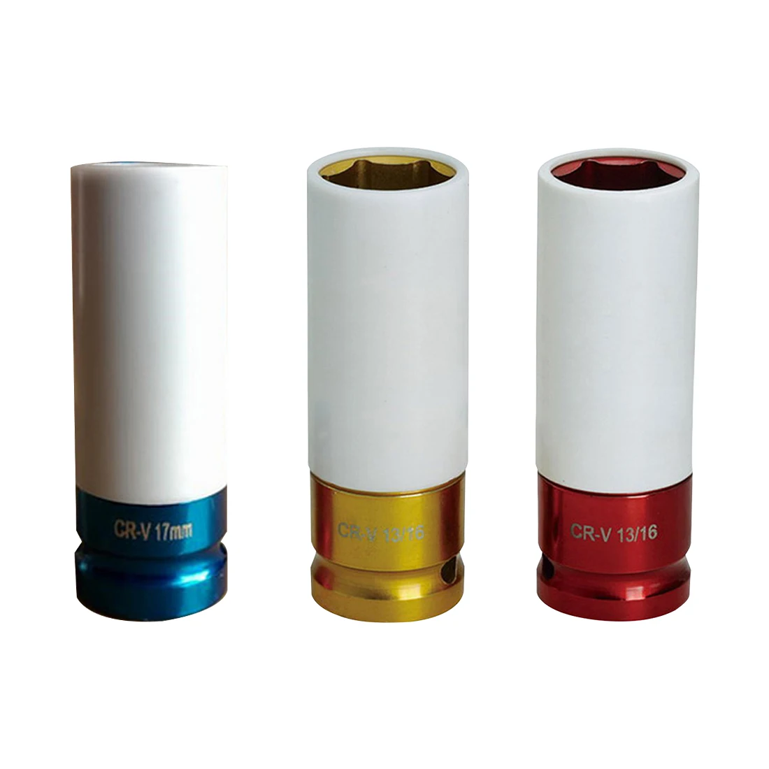 

17mm/19mm/21mm Pneumatic Tyre Protection Sleeve Steam Repair Hardware Wall Deep Impact Nut Socket High-carbon Steel Wheel