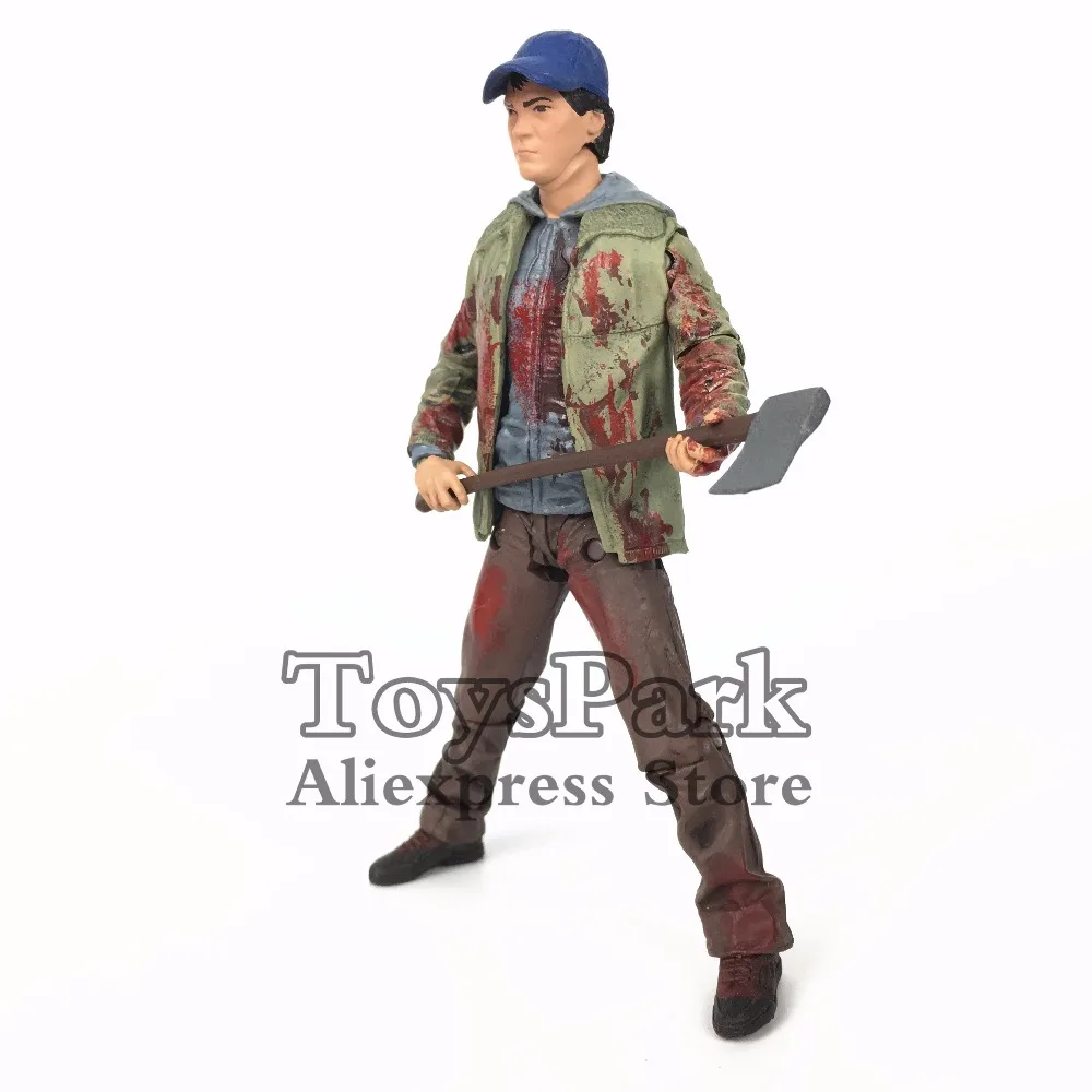 The Walking Dead 5 "Gleen Bloody Action Figure серия комиксов МакФарлейн коллекционные игрушки