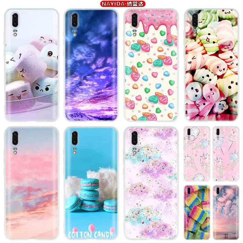 Чехол для телефона Huawei P40 P30 P20 Pro P10 P9 lite P Smart Z 2019 2020 мягкий силиконовый чехол хлопок