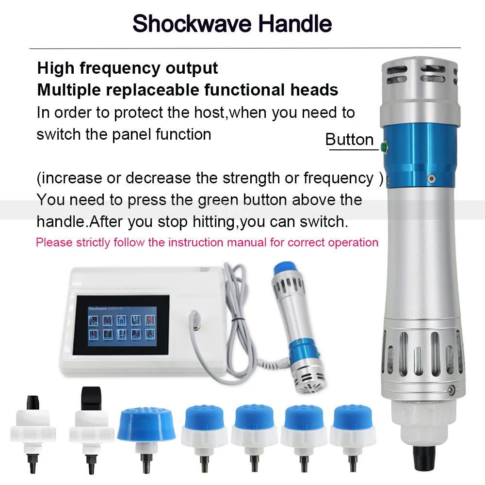 Экстракорпоральная терапия Shockwave портативный электромагнитный массажер для