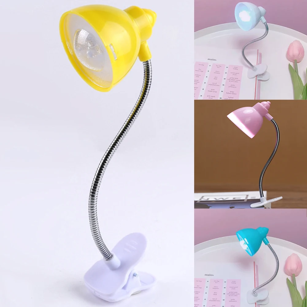 

With Cla Bedroom Children Bedside Eye-caring Desk Lamp Flexible Reading Light UV Night Light