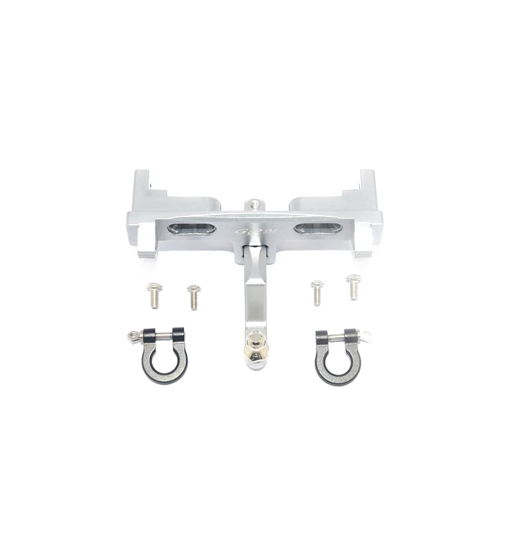 GPM SALUMINIUM REAR BUMPER MOUNT+D-RINGS+TOW HOOK For AXIAL 1/10 4WD ELECTRIC SCX10 II UMG10-AXI90075 RC Upgrade | Игрушки и хобби