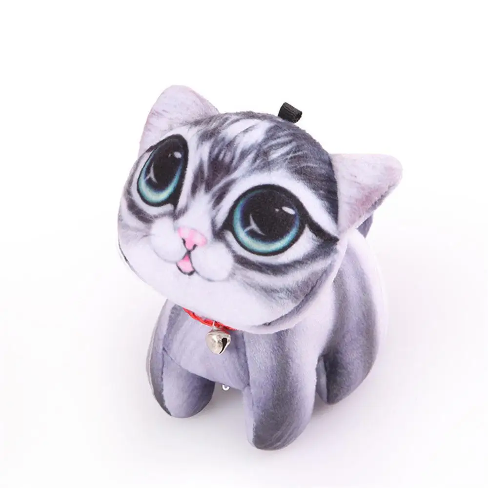 Big Eye Cat Мультяшный автомобильный орнамент 3D кошка собака кукла освежитель воздуха автомобиль Стайлинг приборной панели украшения игрушка для домашних животных Авто Подвесная собака кошка украшение автомобиля - Название цвета: Big Eye Cat