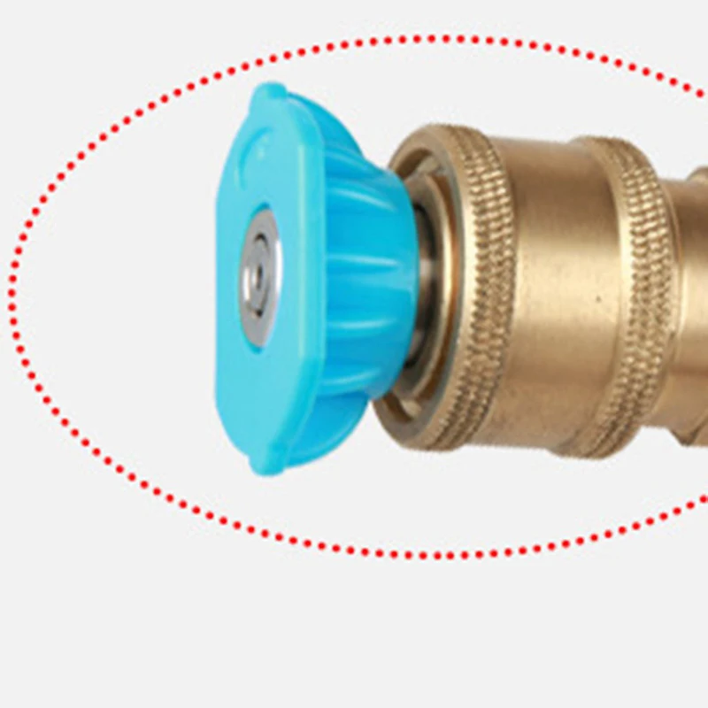 

High Pressure Washer Accessories Kit, 7 Power Washer Spray Nozzle Tips,1/4 Inch 4500 Psi 7-Pack (2.5 Gpm)