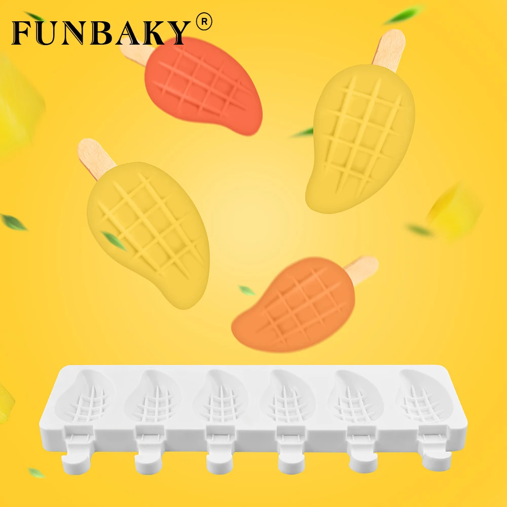 FUNBAKY новая тропическая фруктовая форма для фруктового Фруктового мороженого