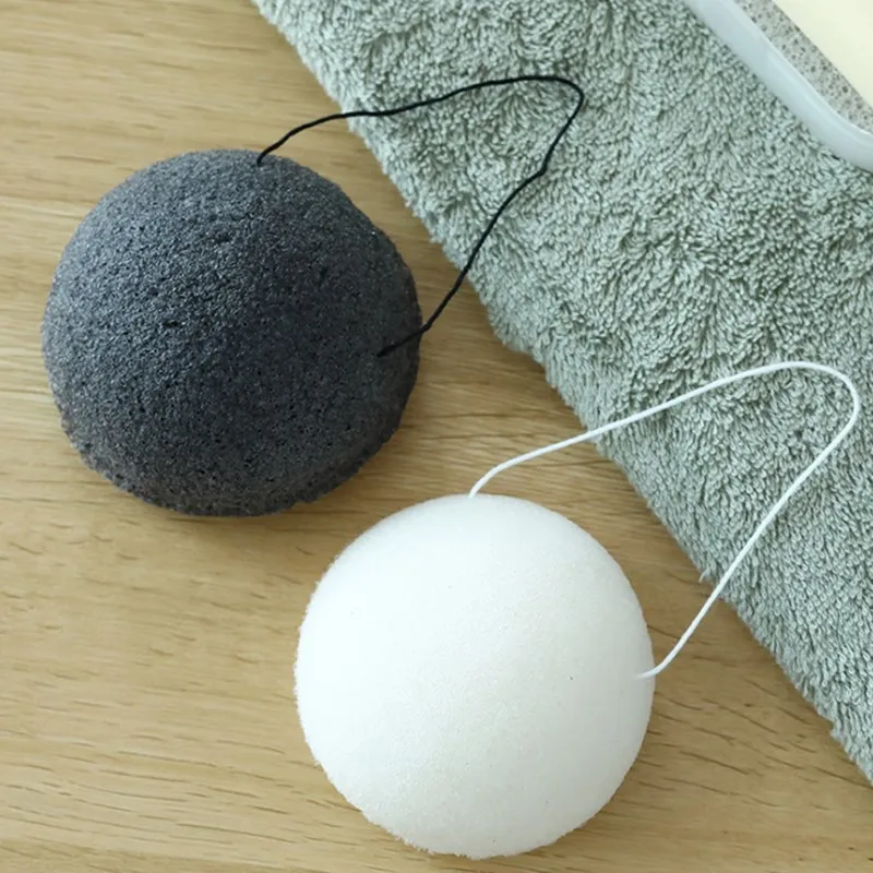 6 шт. натуральный спонж Конняку обладает отшелушивающим эффектом красочные