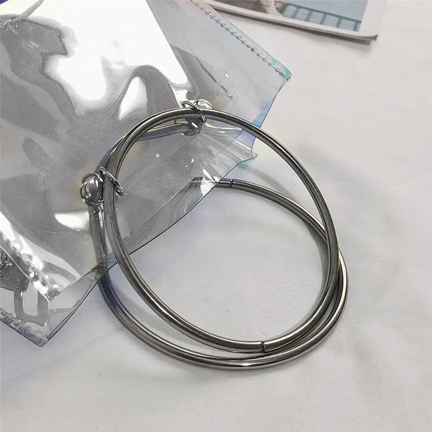 Роскошная женская сумка прозрачная квадратная на плечо сумка-мессенджер +