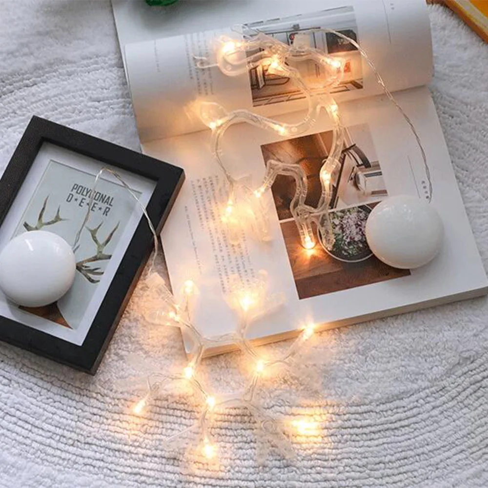 Рождественский Декор светодиодный ночник шикарная лампа на присоске для окна