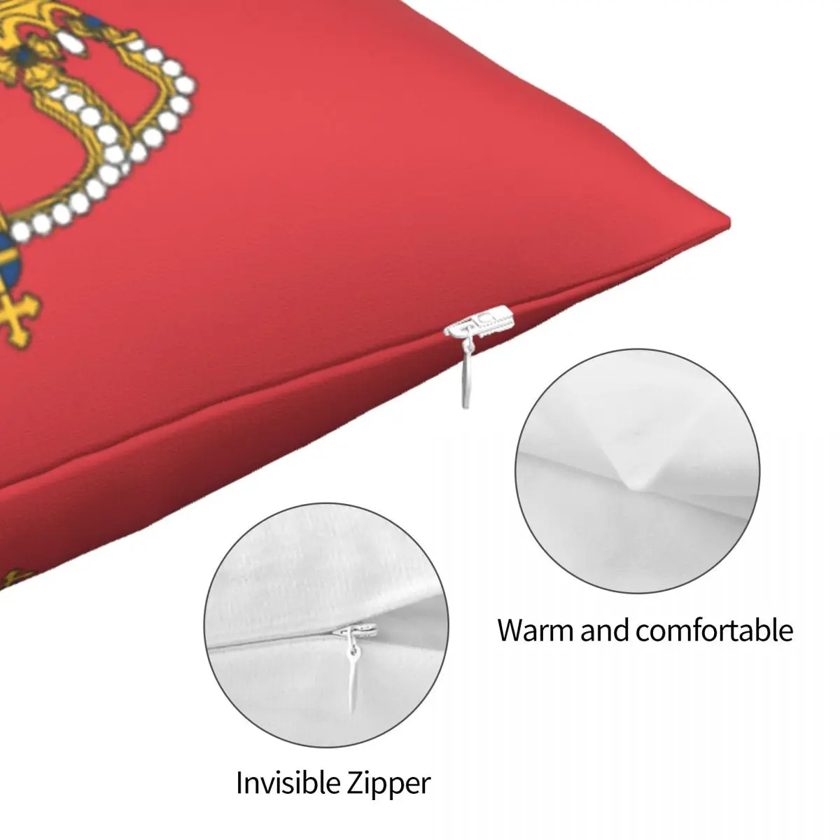 

SRB RS Republika brand Cushion Cover Home Supplies Pillowslip Cushion Cover Decor Pillowcase Throw